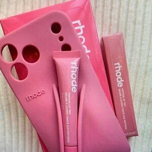 RHODE Vibrant Pink Accessory Set